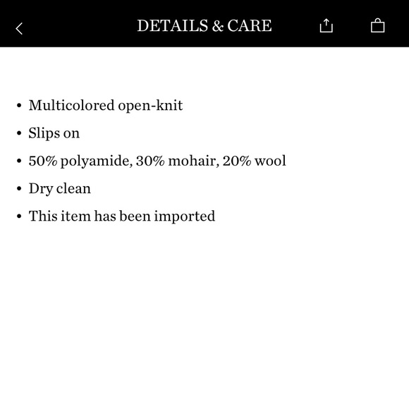 Philosophy Di Lorenzo Serafini Striped Open Knit Maxi Dress - SIZE IT38- NWT - Picture 5 of 6